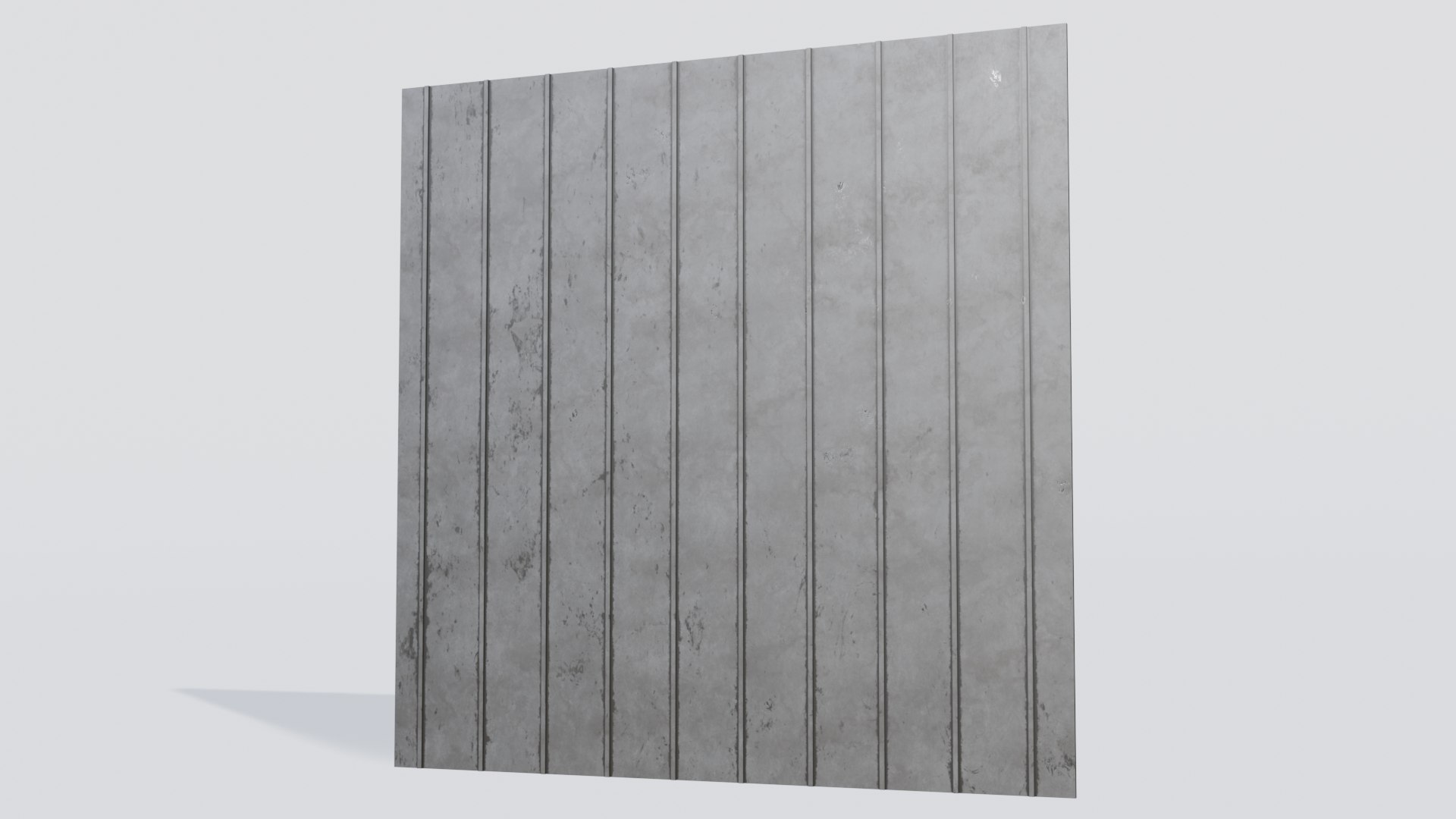 Metal Walling Sheet 3D - TurboSquid 1470500