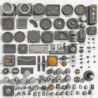 Industrial Kitbash - 2 - 105 pieces