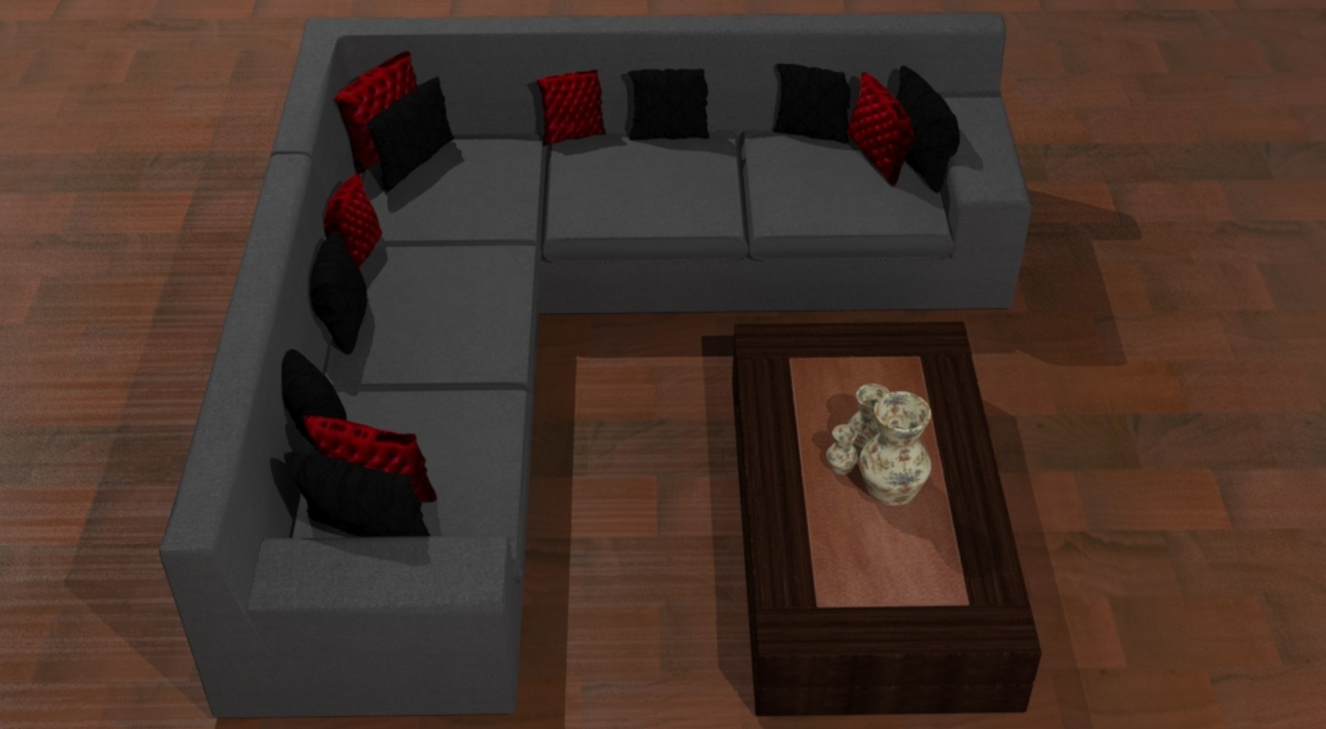 3d model coricraft kirsty lounge suite