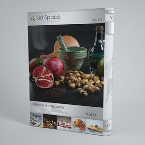 3d model food kitchen slice