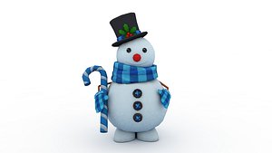 3D model Snowman