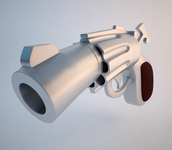 Cartoon-Waffe 3D-Modell - TurboSquid 941367