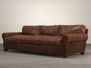 96" Lancaster Leather Sofa