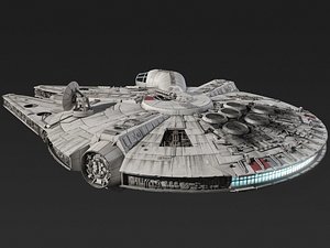 Millennium Falcon Star Wars Spacecraft