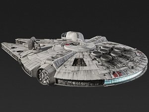 Millennium Falcon Star Wars Spacecraft