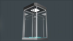 3D model Sci Fi Incubator