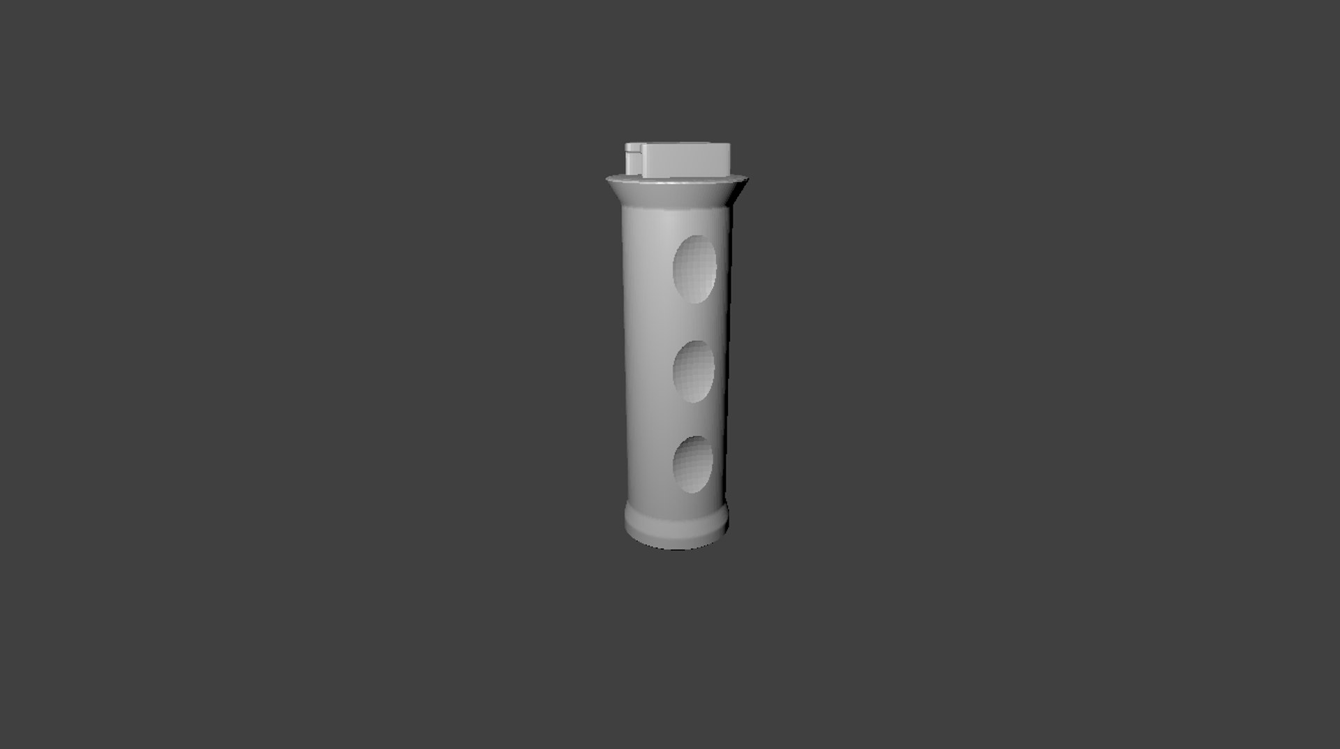 3D gun grip - TurboSquid 1357070