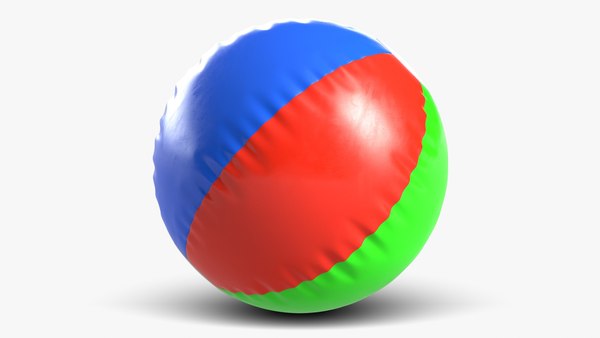 3d beach ball