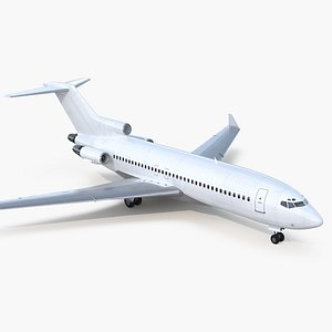 boeing 727-100 private generic 3D model