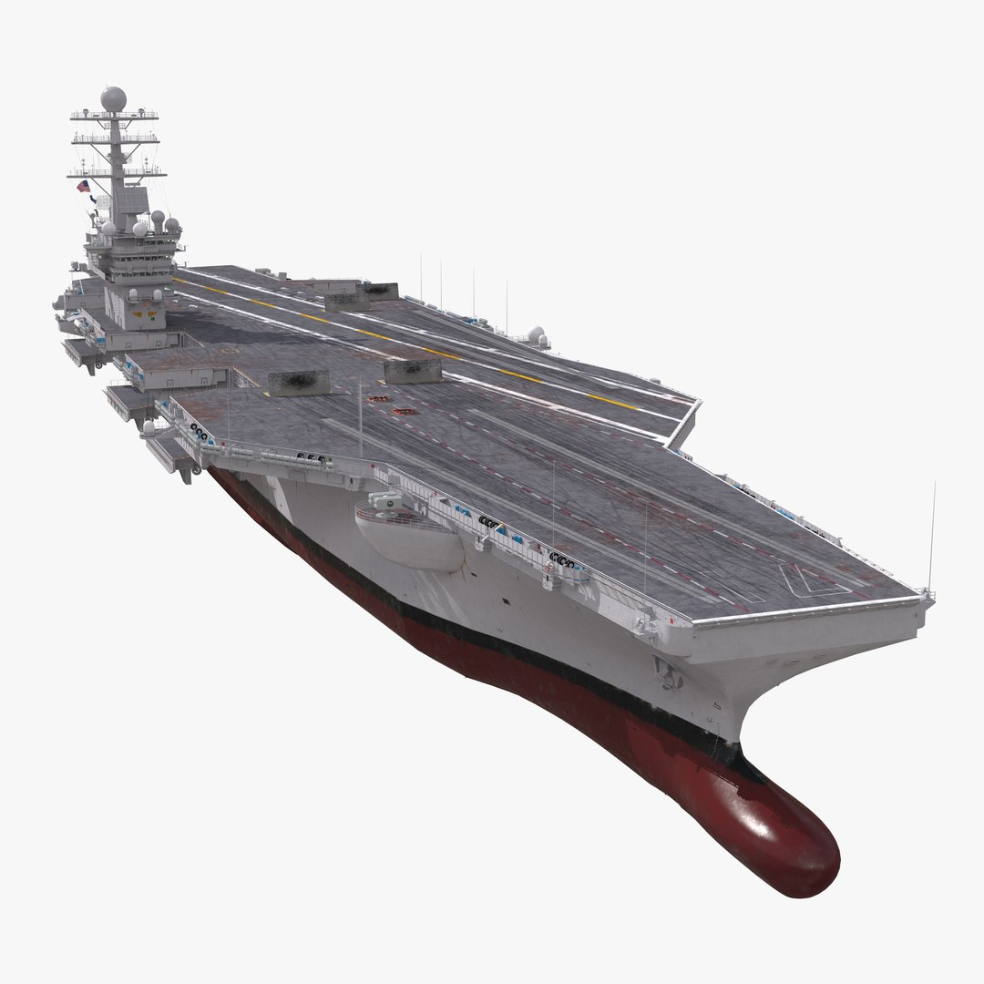 USS Theodore Roosevelt CVN-71 3D model preview