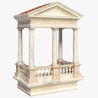 Classic Ionic Balcony