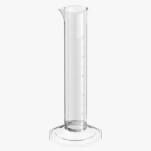 3D Graduated Cylinder 500ml