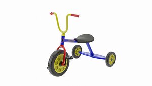 Turbo Bebe Tricycle 3D model
