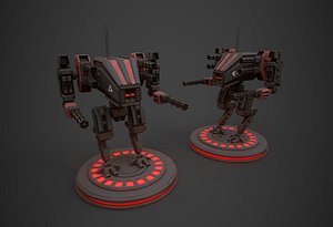 3D model Modular Robot Two