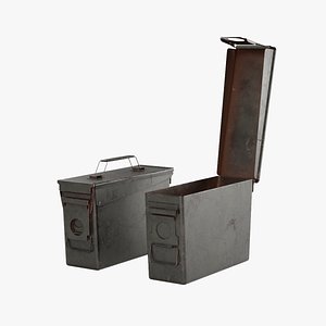 Ammo Can 2 Dirty 3D model