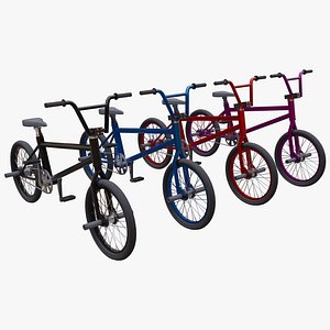 3D bike bmx bicycle model