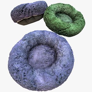 3D Bed for Dog and Cat Fluffy Chair for Animals model