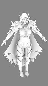 3d model sylvanas windrunner
