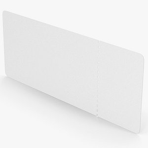 Ticket2 3D model