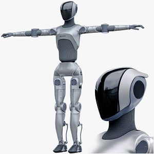 Limx Luna Humanoid Robot PBR 3D model