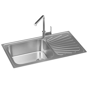 3D SMEG kitchen sink