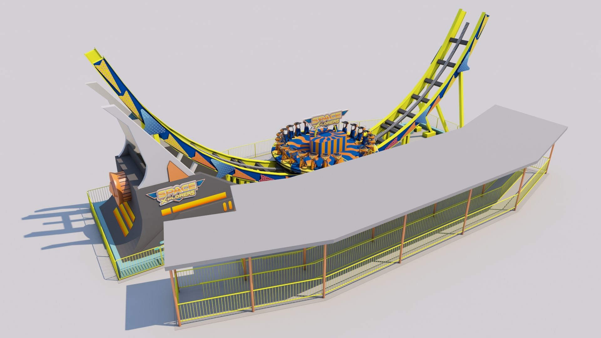 Disco Rides 3D Model - TurboSquid 1964586