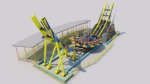 Disco Rides 3D model