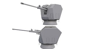 3D TAKOM 2189 Naval Gun