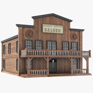 Saloon Wild West Western House