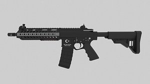 3D mpt-55 assault rifle