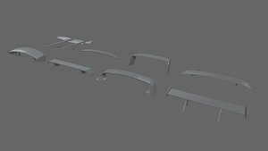 Car Spoiler Pack 01