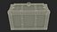 3D Treasure Chest Open Empty model