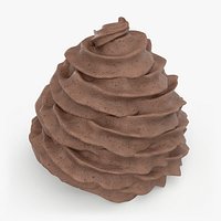 Chocolate Whipped Cream Dollop