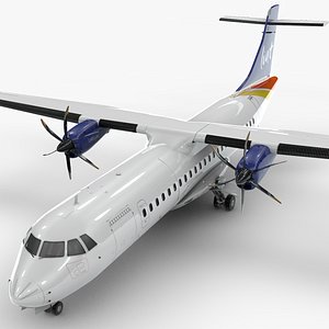 3D model ATR 72 LIAT L1884