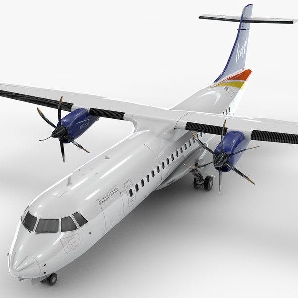 modelo 3d ATR 72 LIAT L1884 - TurboSquid 2001946