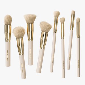 3D model Makeup brush 02