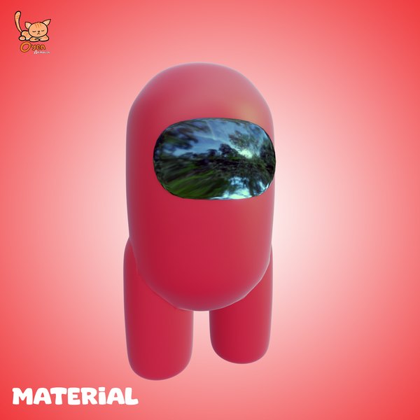 アモングアス レッドラバー3Dモデル - TurboSquid 2262076