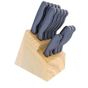 3d knife set