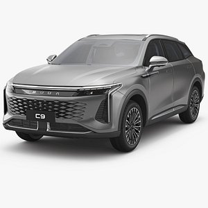 2025 Chery Omoda C9 with Interior 3D model