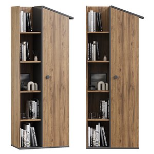 3D bookcase 004