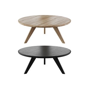 Round coffe table 3D