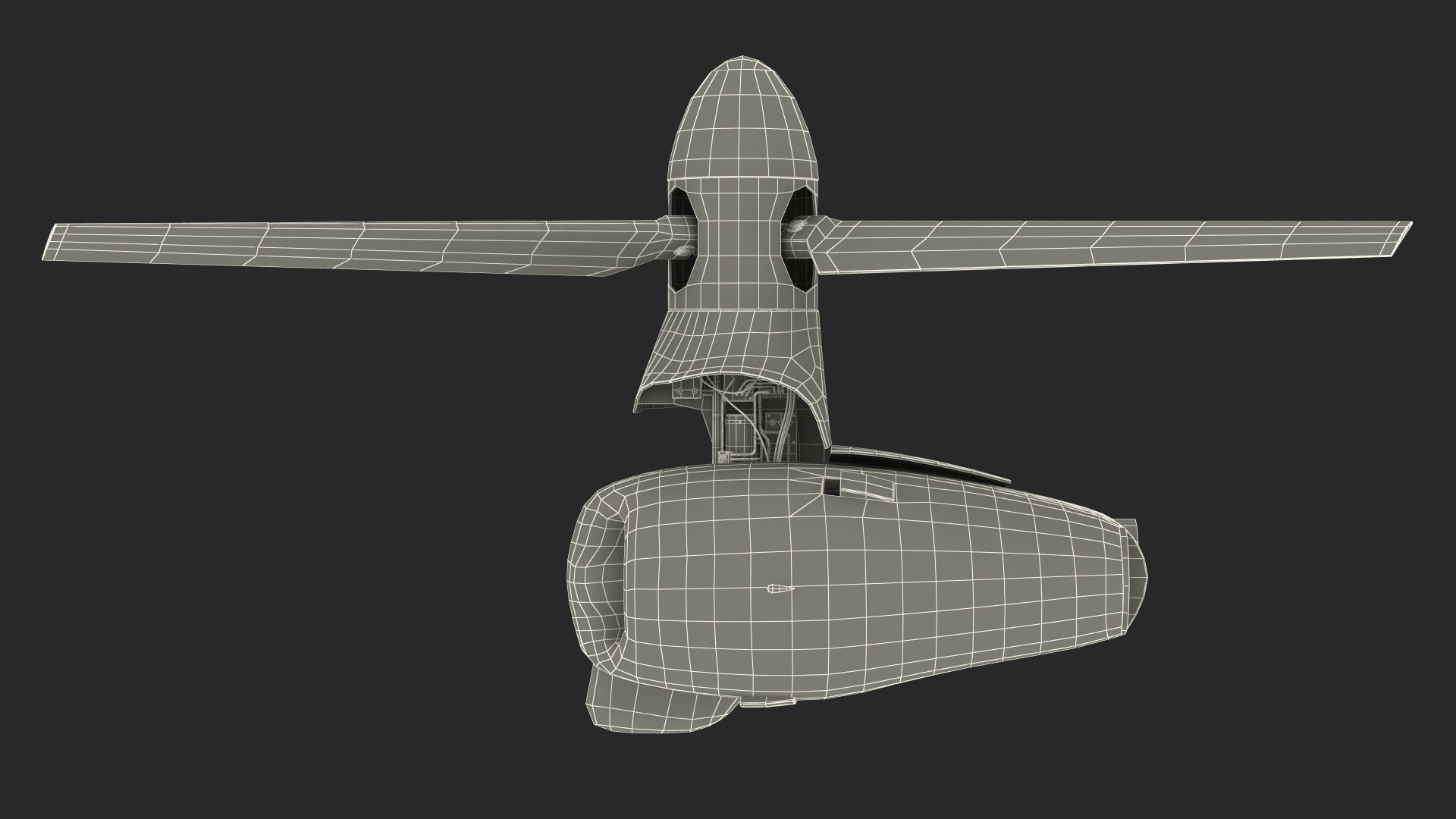 3D Tiltrotor Engine Rigged - TurboSquid 1495173