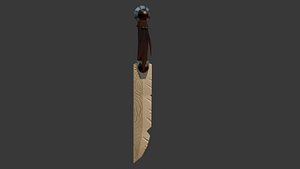 LOWPOLY NATIVE KNIFE