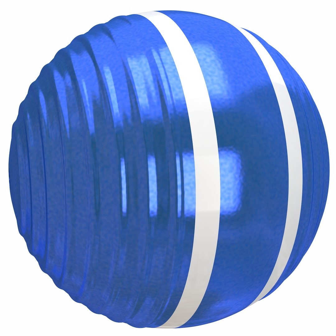 Croquet Ball Blue 3D - TurboSquid 1665032