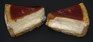 3D CARAMEL NEW YORK CHEESECAKE 2022 model