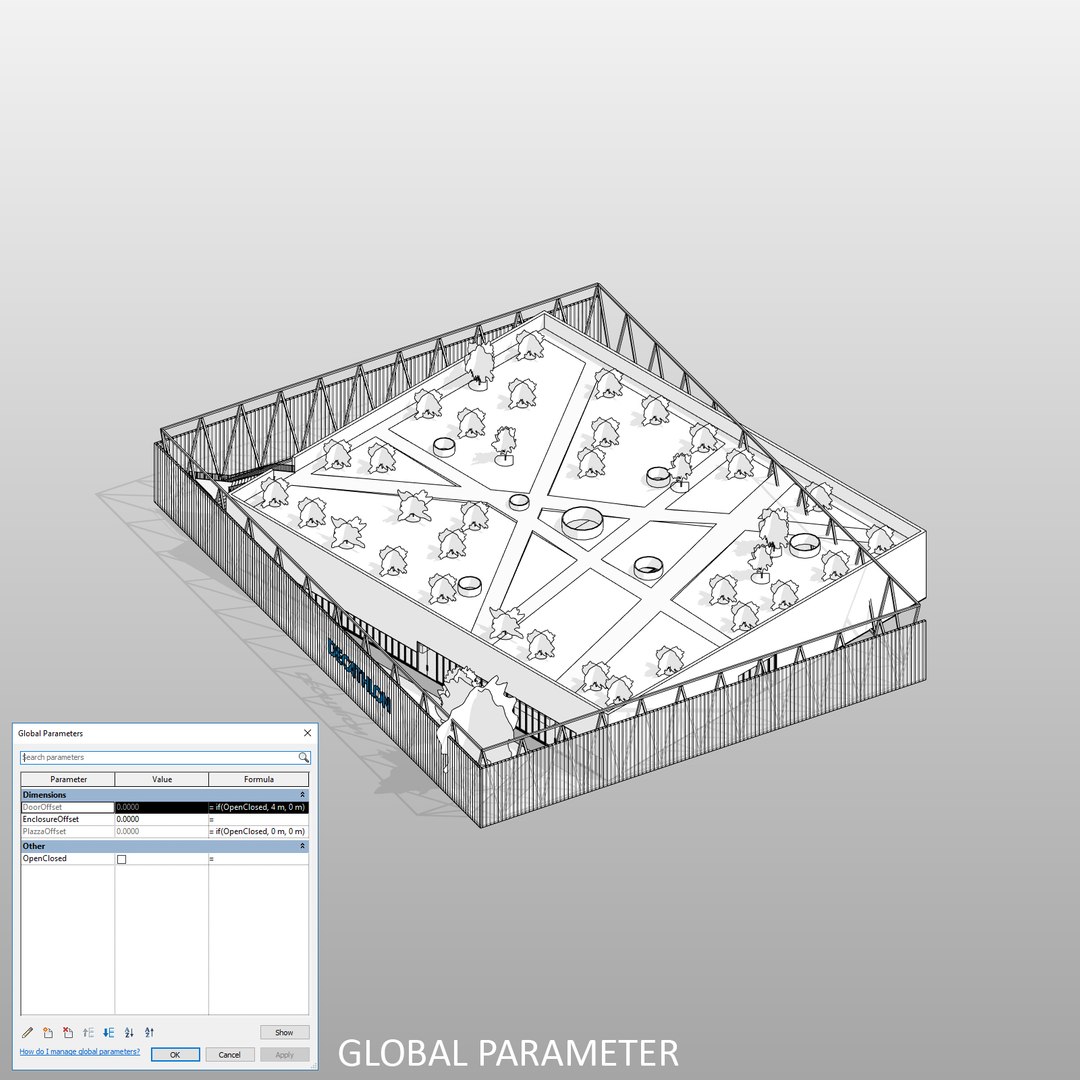 3D Revit Building - TurboSquid 1399341