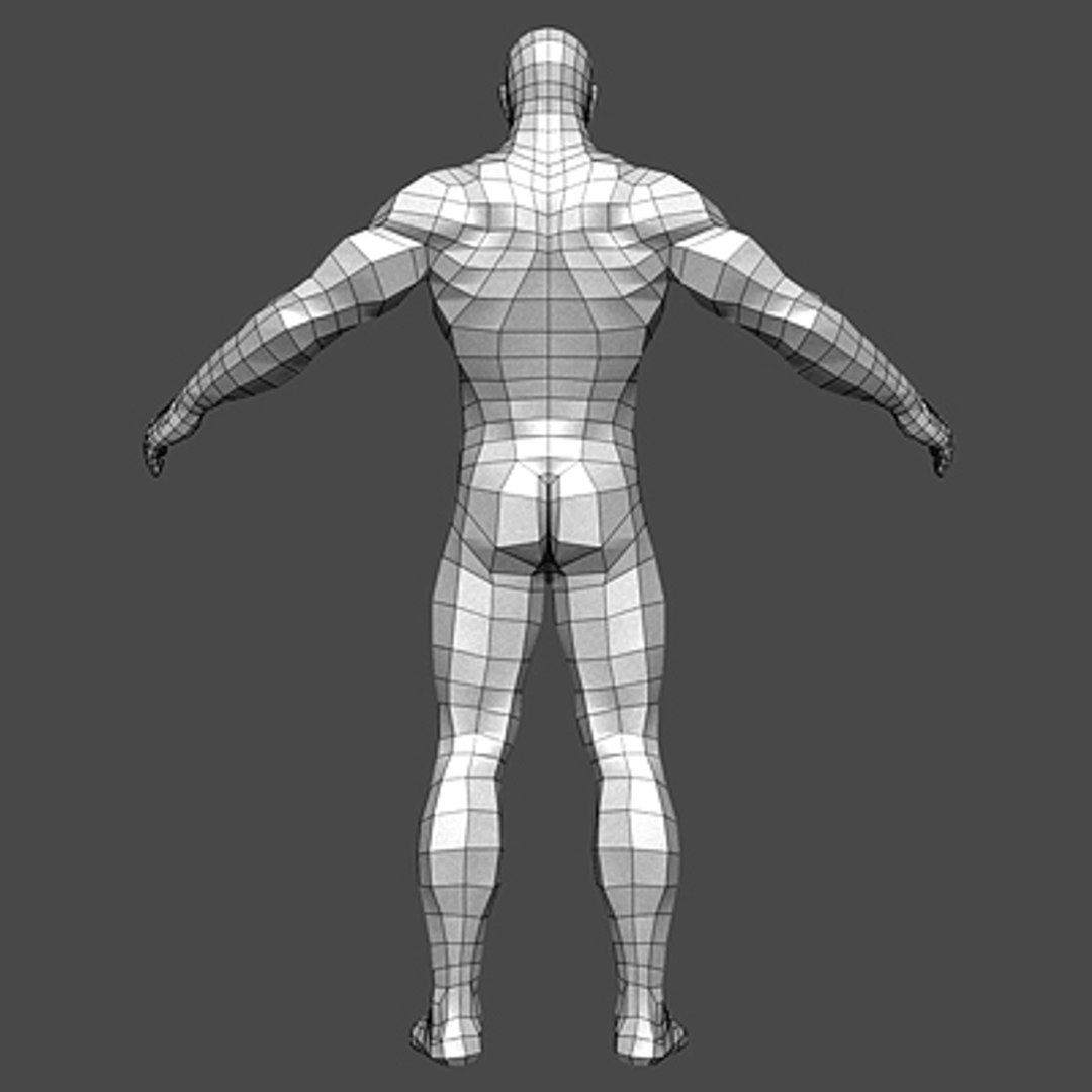 Male Heroic Character Hero 3d Model