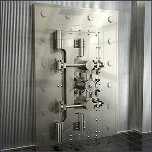 3d model vault door