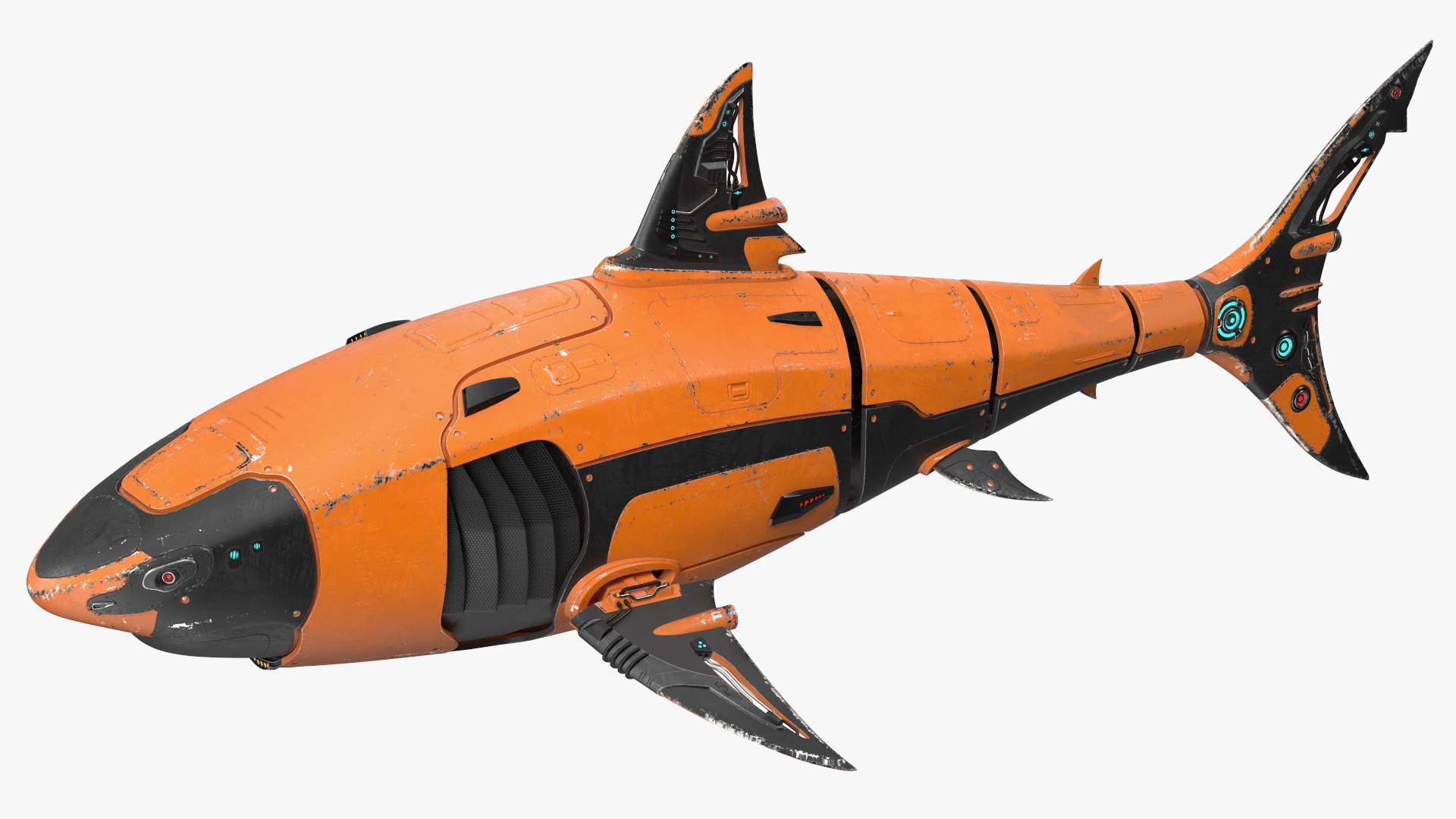 Shark Robot Orange model https://p.turbosquid.com/ts-thumb/Ci/aDYOqh/1M/sharkrobotorangec4dmodel013/jpg/1712517775/1920x1080/fit_q87/5bc870adea7cd7cc157a7e65862768a44bd44f13/sharkrobotorangec4dmodel013.jpg