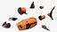 Shark Robot Orange